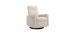 Nelly Rocking and Swivel Chair - Beyond Sheep Vanilla / Black with Electric Mechanism