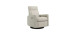 Nelly Rocking and Swivel Armchair - Como Sand / Black with Electric Mechanism