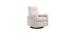 Nelly Rocking and Swivel Chair - Arlo Pearl / Black with Electric Mechanism