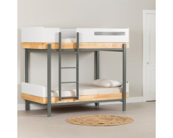 Bebble Bunk Bed - Natural and Gray