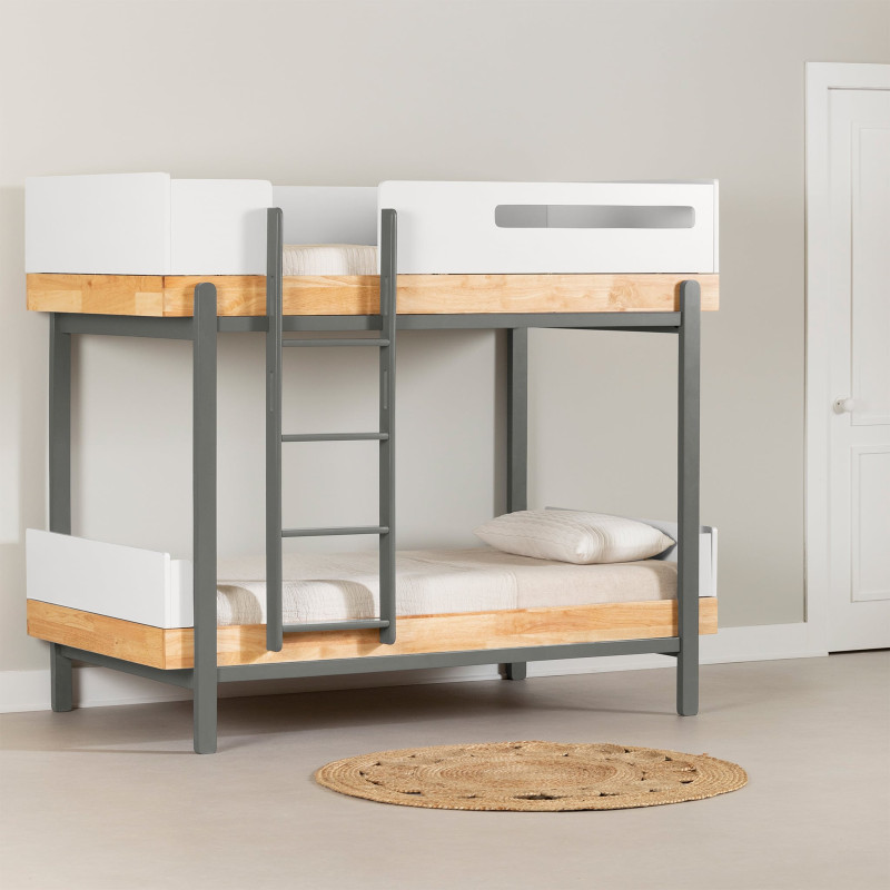 Bebble Bunk Bed - Natural and Gray