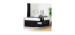 Cosmos Captain Double Bed 4 Drawers - Black Onyx