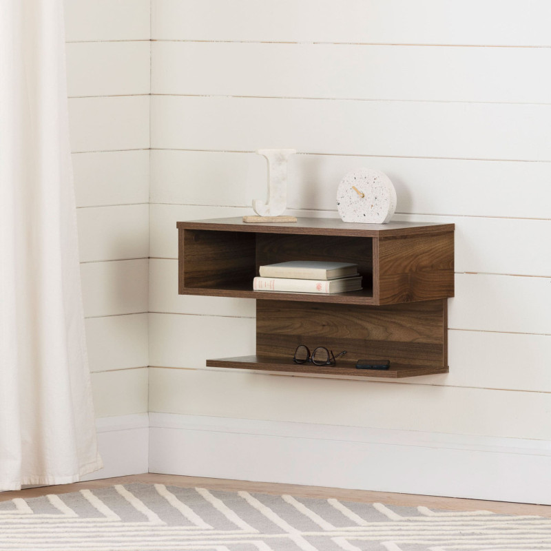 Nightstand - Sazena Natural Walnut