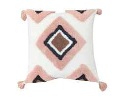Pink Diamond Textured Cushion