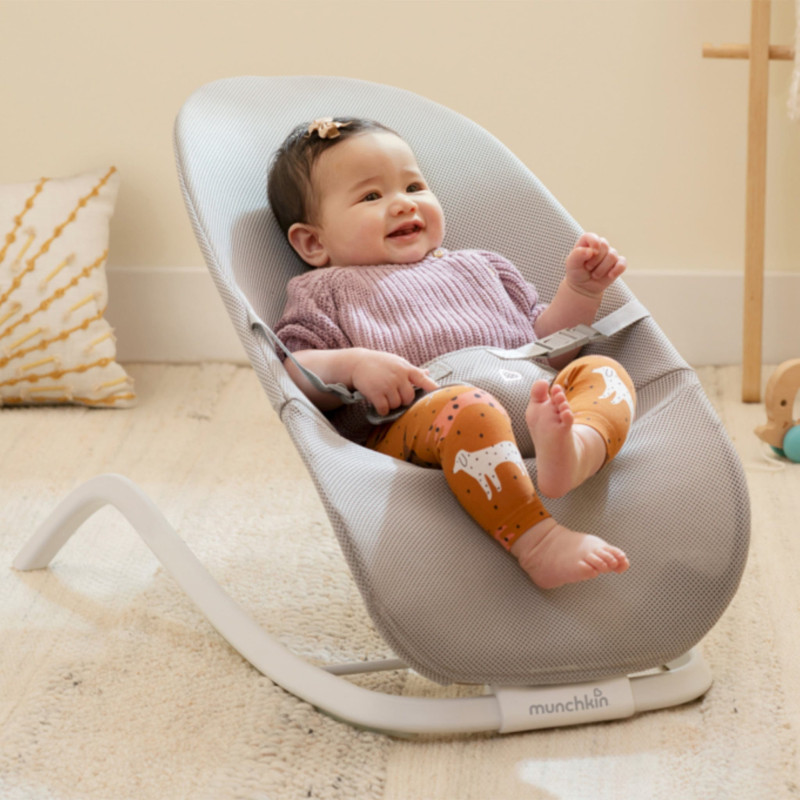 Spring 2-in-1 Rocking Seat - Gray