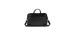 2-in-1 Vegan Leather Travel Bag - Black