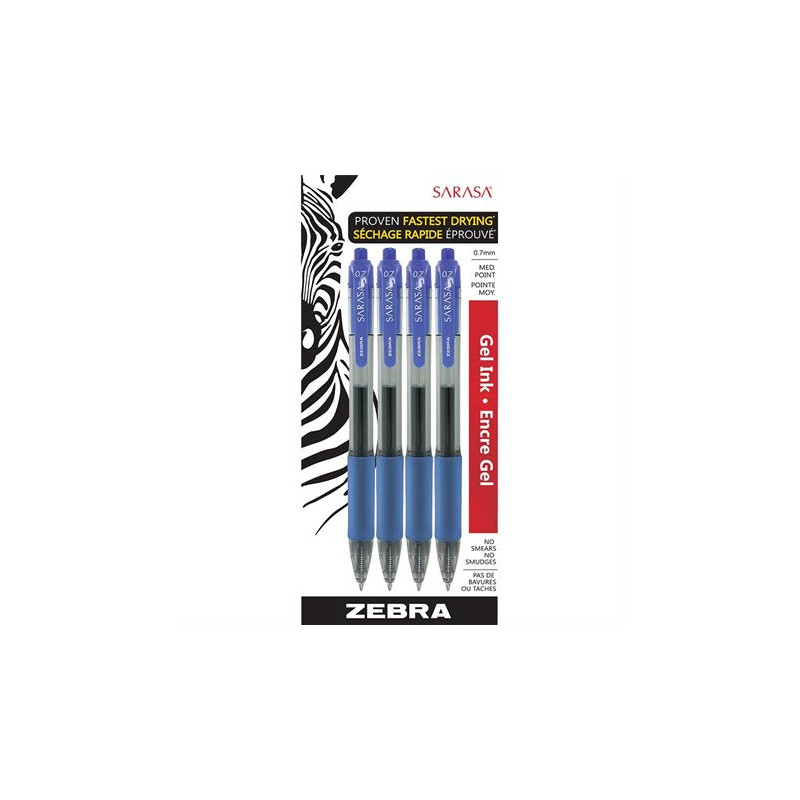 Zebra Stylo à bille roulante rétractable Sarasa®