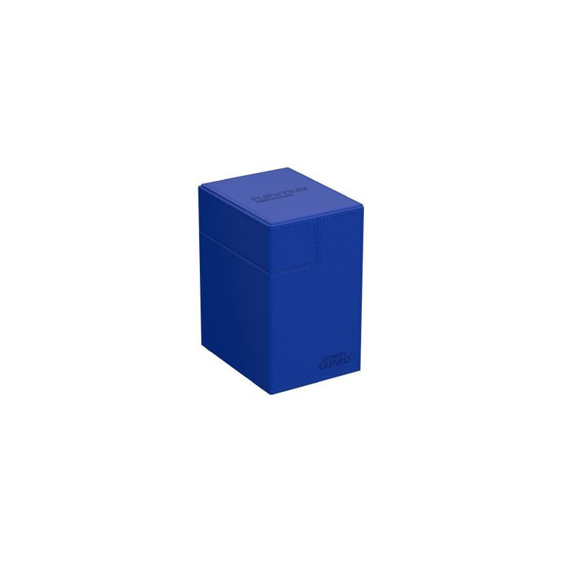 Ultimate guard -  boîte "flip'n'tray" -xenoskin (133+) - mono bleue