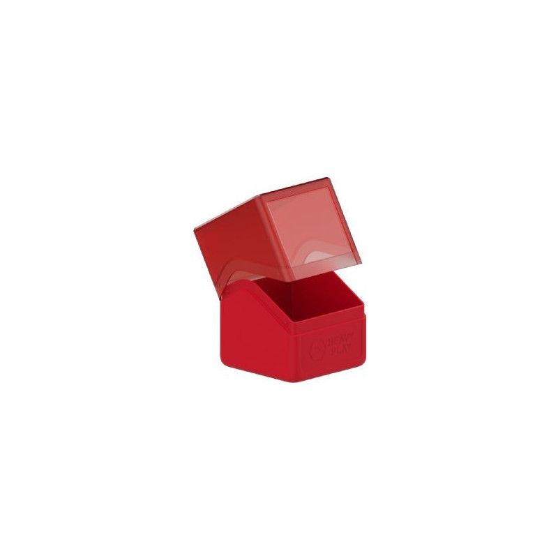 Heavy play -  boîte pour deck - 100+ - rouge