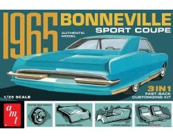 Pontiac -  bonneville sport coupe 1965 1/25 (moyen) - bleu