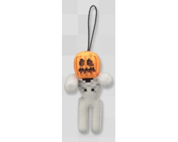 Minecraft -  petite mascotte d'halloween en peluche de squelette (8 cm)