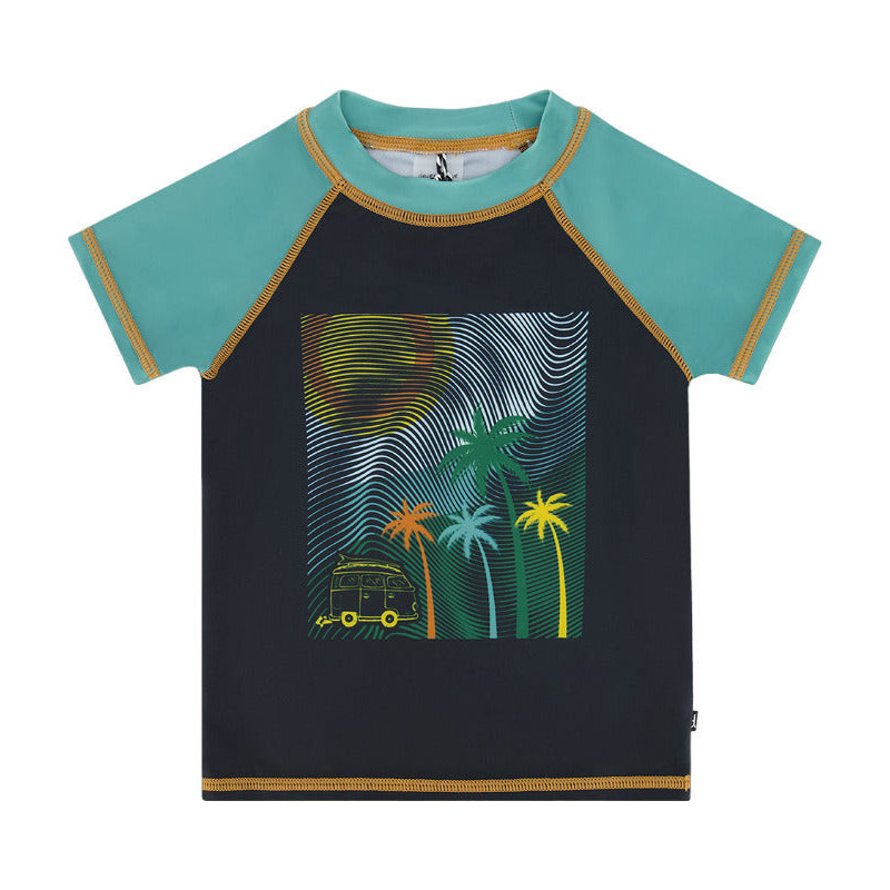 Short-sleeved surf jersey - Big Kids