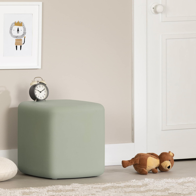 Children's Nightstand / Stool - Sweedi Sage Green