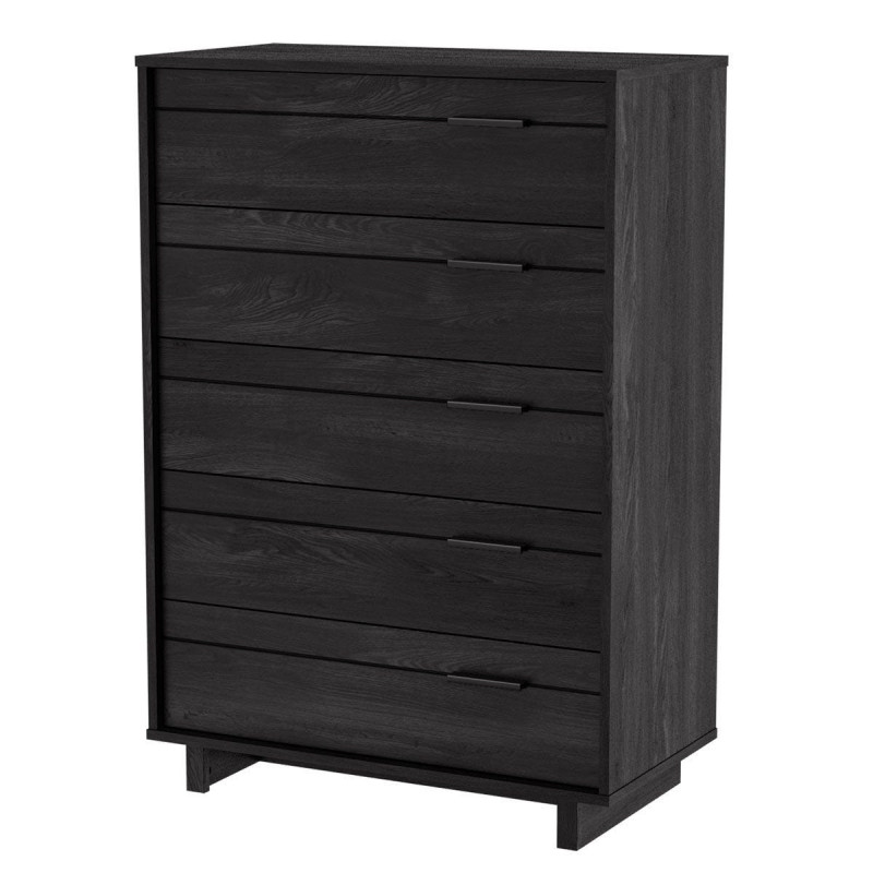 Fynn 5 Drawer Chest - Gray Oak