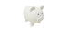 White Pig Bank 25x17x20cm