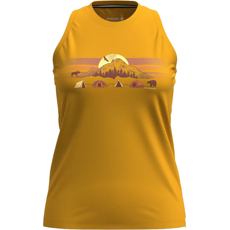 Mountain Moon graphic tank top - Women's