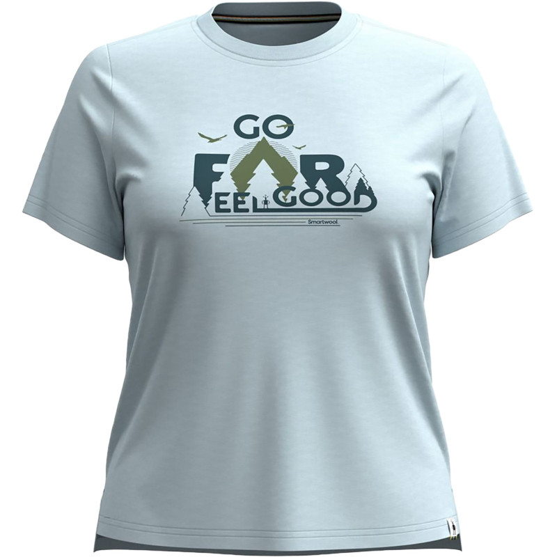 Go Far short sleeve graphic tee. FeelGood. - Women