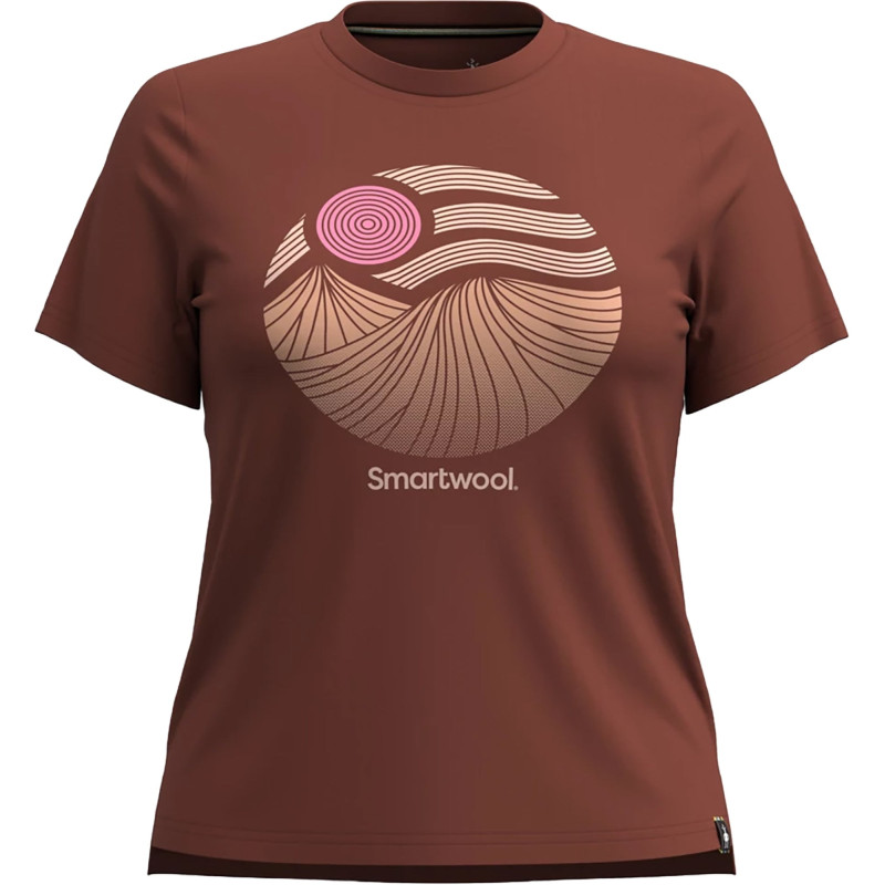 Smartwool T-shirt graphique à manches courtes Horizon View - Femme