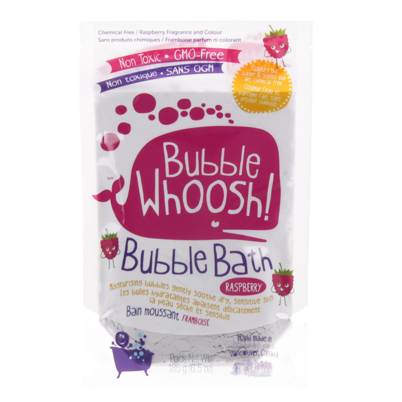 Bubble Whoosh Foaming Bath Powder - Raspberry