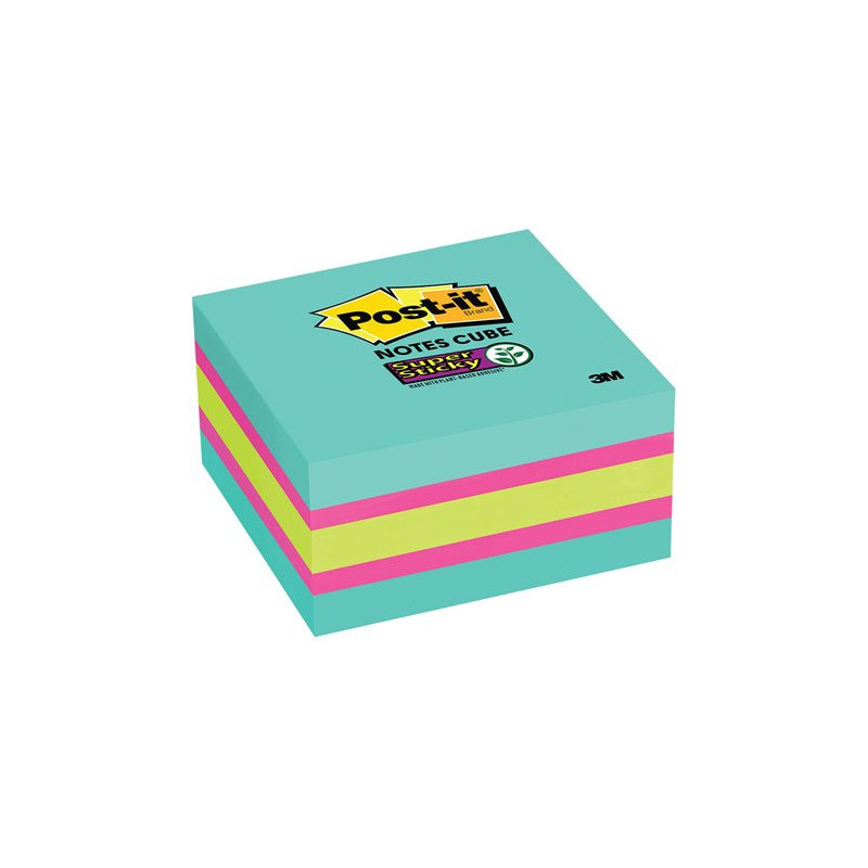 Post-it Feuillets Post-it® Super Sticky Cubes