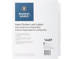 Business Source Intercalaires imprimables