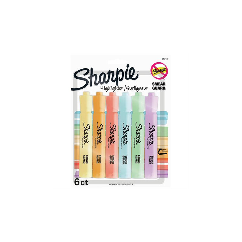 Sharpie Surligneurs pastel