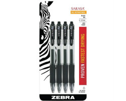 Zebra Stylo à bille roulante rétractable Sarasa®