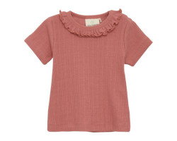 Pink Ribbed T-Shirt 6-24...