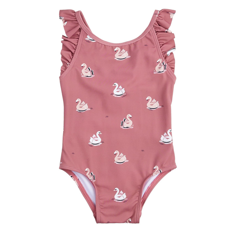 Petit Lem Maillot UV Cygne Ballon 6-24mois