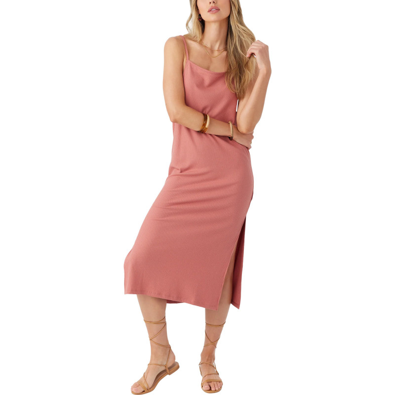 O'Neill Robe sans manches mi-longue en tricot Fynnly - Femme