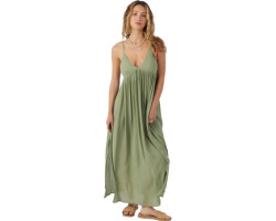 Saltwater Solids Maxi Cover-Up - Women's