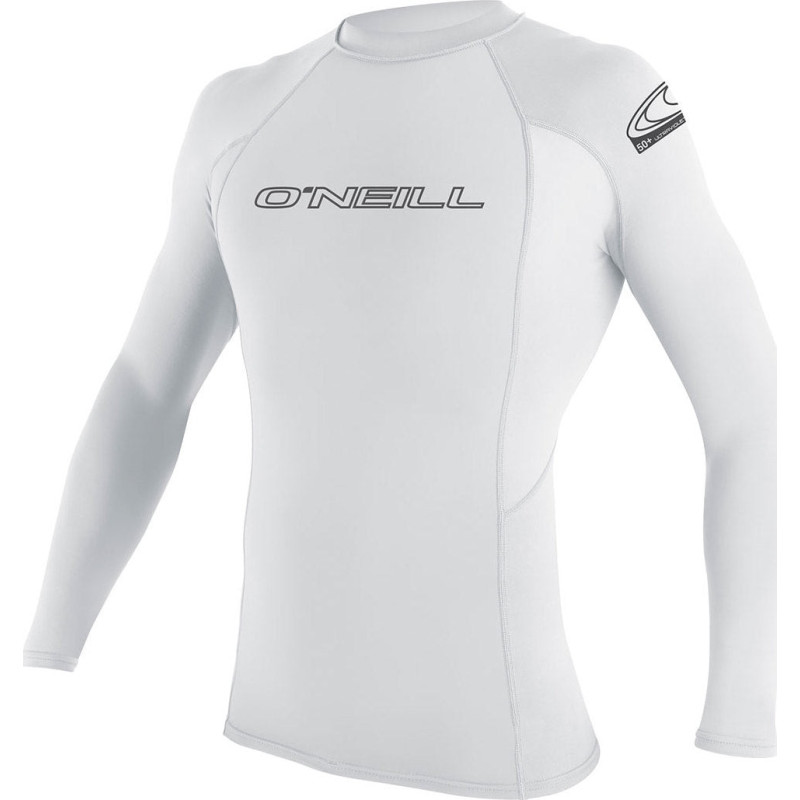 O'Neill Wetsuits, LLC Maillot de surf à col rond et manches longues Basic Skins - Homme