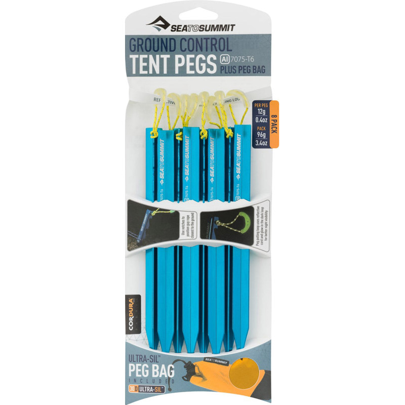 Tent Stakes Pack of 8 Ground Control