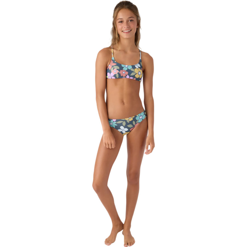 Layla floral bralette swim set - Girl