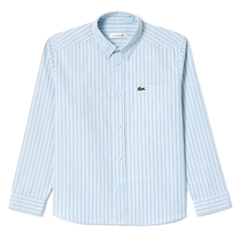 Lacoste Chemise Oxford Extensible 4-8ans