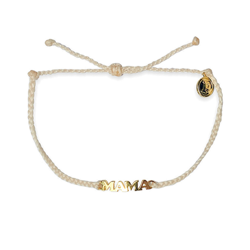 Mama Gold Charm Bracelet