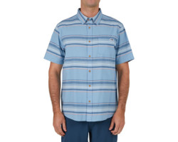 Cortes short-sleeved woven shirt - Men's