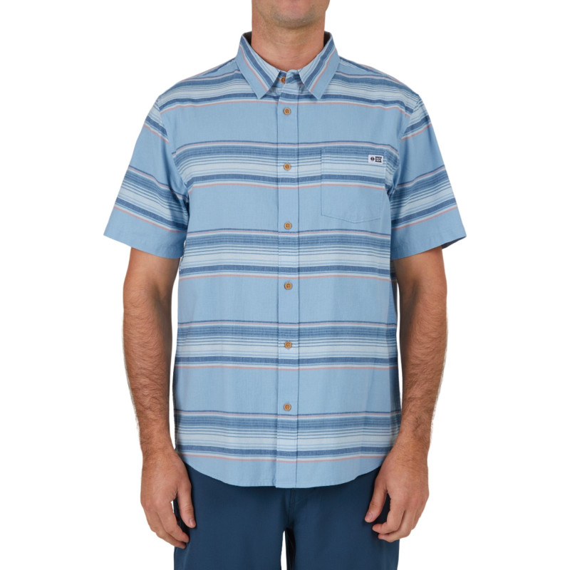 Cortes short-sleeved woven shirt - Men's