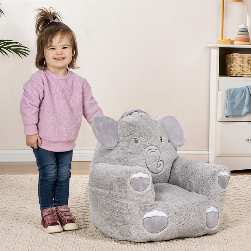 Cuddo Buddies® Plush Elephant Chair