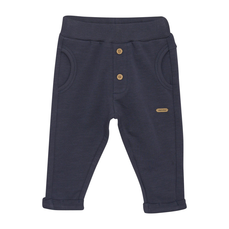 Navy Wadded Pants 6-24 months