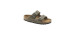 Birkenstock Sandales Arizona Lit de pied souple Cuir huilé - Homme