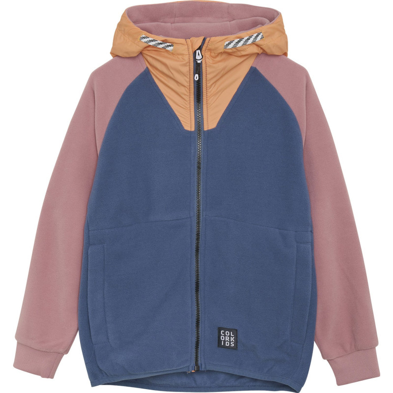 Hooded fleece coat - Child