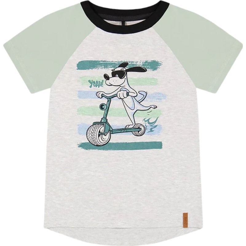 Organic cotton raglan sleeve t-shirt - Big Boy