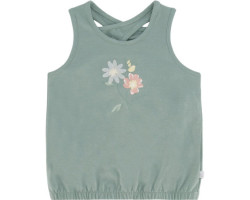 Camisole with organic cotton print - Big Girl