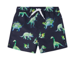 Gray dinosaur print swimsuit shorts - Big Boy