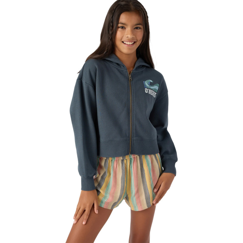 Darcie Fleece Zip-Up Hoodie - Girls