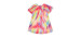 Pleated Rainbow Chiffon Dress - Big Girls