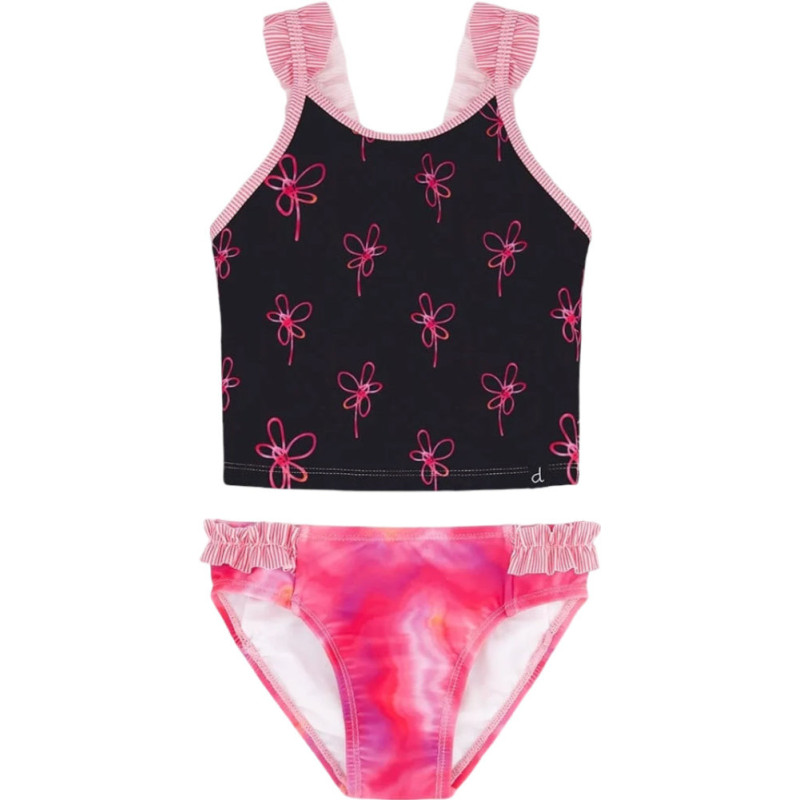 Printed two-piece swimsuit - Big Girls