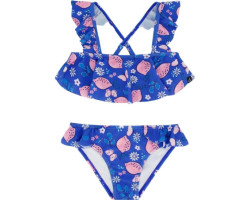 Printed two-piece swimsuit...