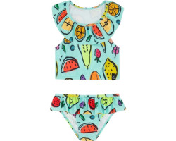 Printed two-piece swimsuit - Big Girls